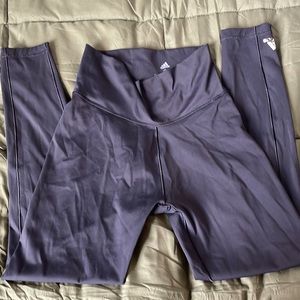 High Waist Black Adidas Leggings Small